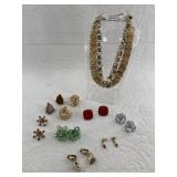 Variety of fashion jewelry