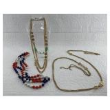 Variety of fashion jewelry