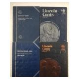 4 Lincoln cent folders Volume I with 2 1909VDB; ot