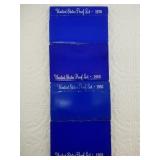 4 Assorted US Proof sets: 1968 x2, 1970, 1983