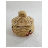 Hooper Bay grass basket 3' tall