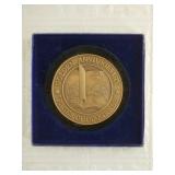 1970 Anchorage Golden Anniversary Bronze medallion