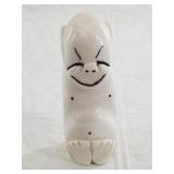 A Kunayak walrus ivory Billiken carving 3' tall