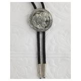 1996 Fur Rondy pewter bolo tie
