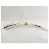 Harvey Pootoogooluk scrimshawed ivory tusk depicti