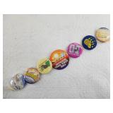 Assorted Iditarod buttons