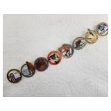 Assorted Fur Rondy pins