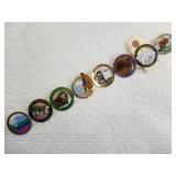 Assorted Fur Rondy pins