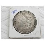 Morgan Silver dollar: 1889