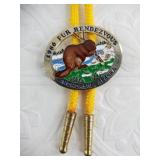 Alaska Fur Rondy bolo tie:   1986