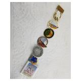 Assorted Fur Rondy pins