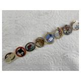 Assortment of Iditarod pins