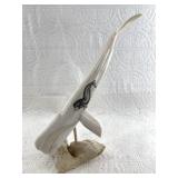 Charles Edwards/ Andy Penayah walrus ivory carving