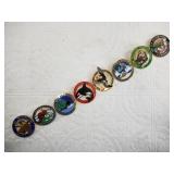 Assorted Fur Rondy pins