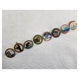 Assorted Fur Rondy pins