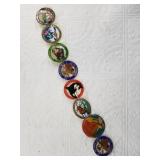 Assorted Fur Rondy pins