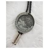 Pewter 2004 Rondy bolo tie