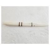 M. Okpealuk outrageous ivory letter opener made wi