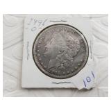 Morgan Silver dollar: 1896 O