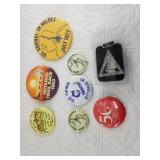 Assorted Alaskan pins