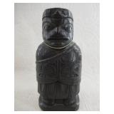 Argillite gorgeous Amos Wallace carving of a Haida