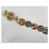 Assorted Fur Rondy pins