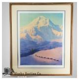 Fred Machetanz signed and numbered print  "Where M