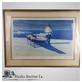 Fred Machetanz signed and numbered print  "Decisio