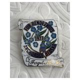 1977 Fur Rondy pin in good condition