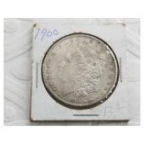 Morgan Silver dollar: 1900