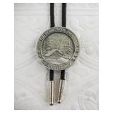 Pewter 1995 Rondy bolo tie