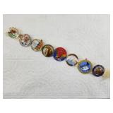 Assorted Fur Rondy pins