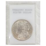 1881 Morgan silver dollar