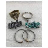 Several unique bracelets