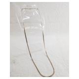 Sterling silver herringbone chain 12.5 grams