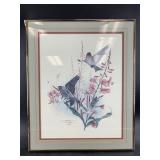 Framed artwork: 30" x 26"