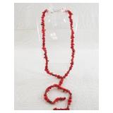 Vintage coral necklace