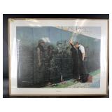 Print titled "Reflections" 30" x 23" shrink-wrappe