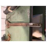 Large adjustable wrench