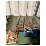 4 Vintage hand saws