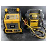 Two DeWalt portable jump starters