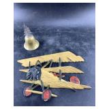 Lot of 2: 1970s aluminum dï¿½cor of the famous WWI G