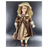 Porcelain doll from the Dreams and Treasures Colle