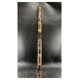 Antique hand carved rain stick from South America