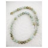 Jade bead necklace, beautiful