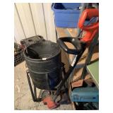 Large work fan and a B&D edge cutter