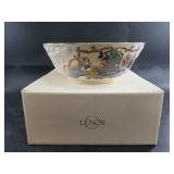 In box Lenox Disney Christmas themed bowl