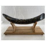 Lovely stabilized juvenile wooly mammoth tusk with