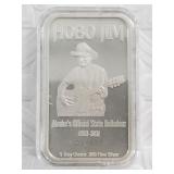 5 Troy oz. bar 106/500 commemorating late great Ho