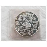 1 Troy oz. .999 silver round